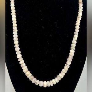 JAY KING DRT Desert Rose Trading Beige Blush Pink Rose Quartz Beaded Necklace